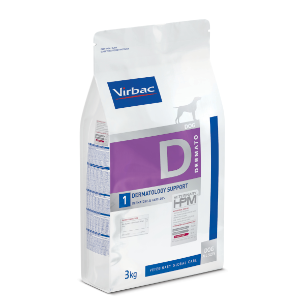 Virbac HPM Dog Dermatology Support