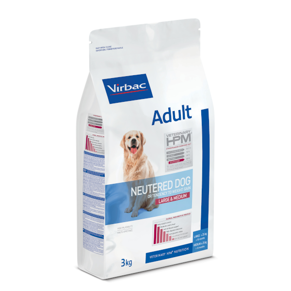 Virbac HPM Adult Neutered Dog Large & Medium