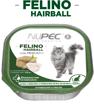 Nupec Húmedo Felino Hairball