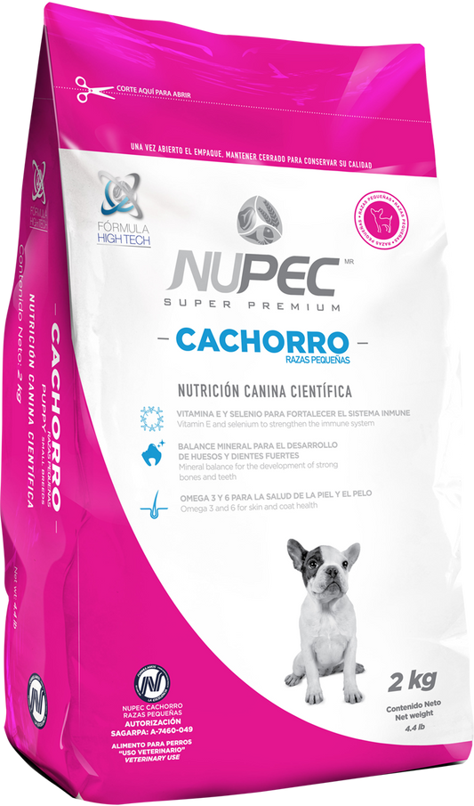 Nupec Cachorros Razas Pequeñas