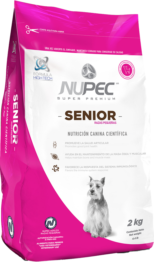 Nupec Senior Razas Pequeñas