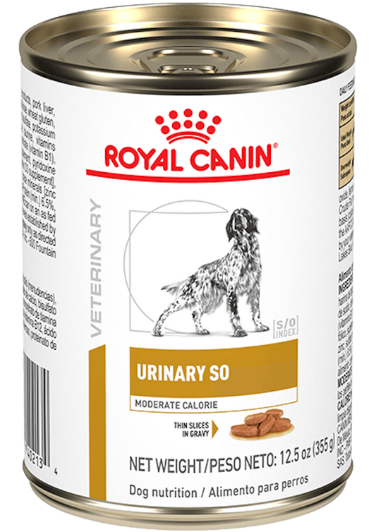 Lata Royal Canin Urinary SO Mod Cal Morsels in Gravy Perro